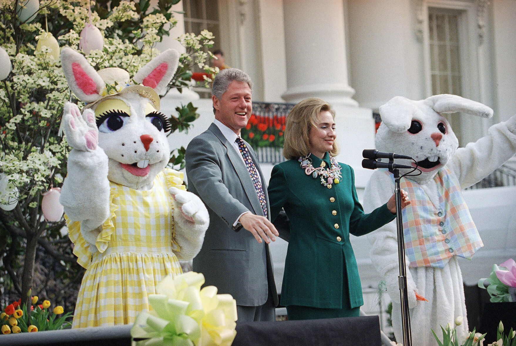 Bill And Hillary Clinton